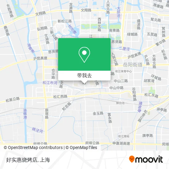 好实惠烧烤店地图
