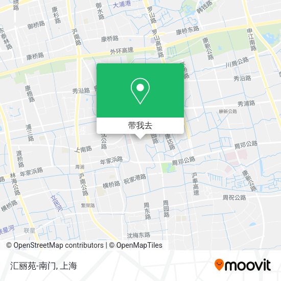 汇丽苑-南门地图
