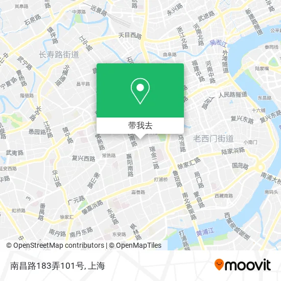 南昌路183弄101号地图