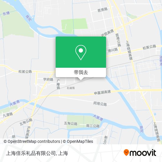 上海倍乐礼品有限公司地图