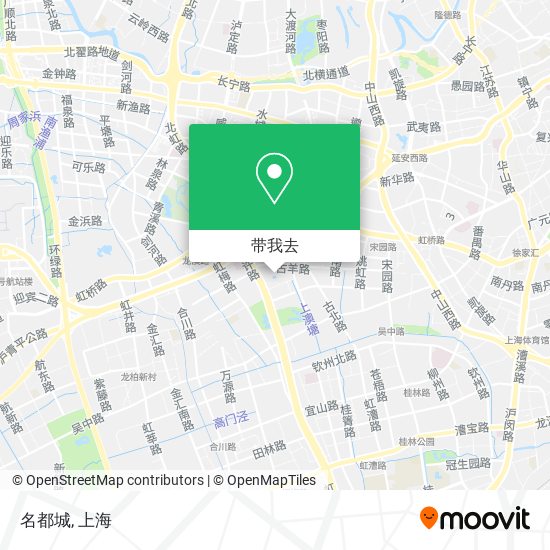 名都城地图
