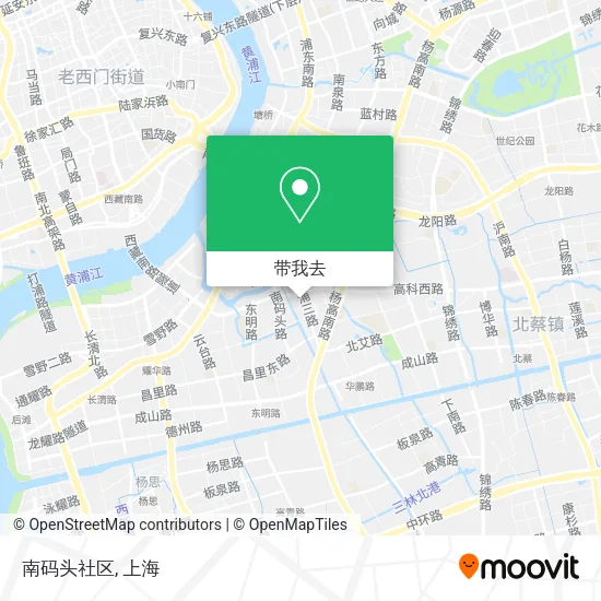 南码头社区地图