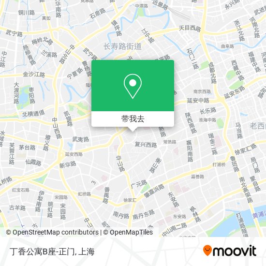 丁香公寓B座-正门地图