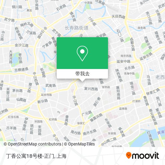 丁香公寓18号楼-正门地图
