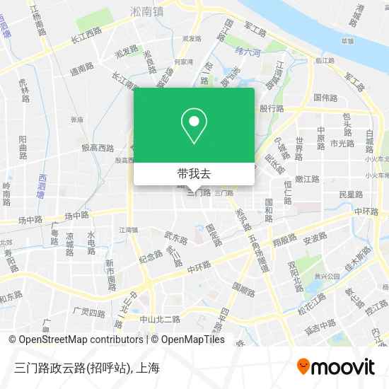 三门路政云路(招呼站)地图