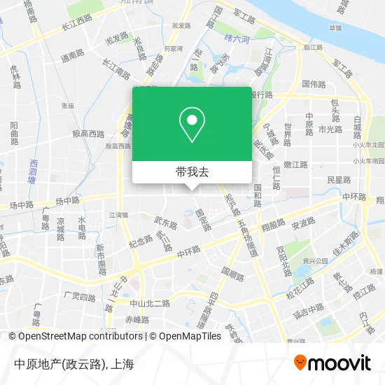 中原地产(政云路)地图