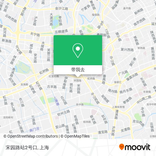 宋园路站2号口地图