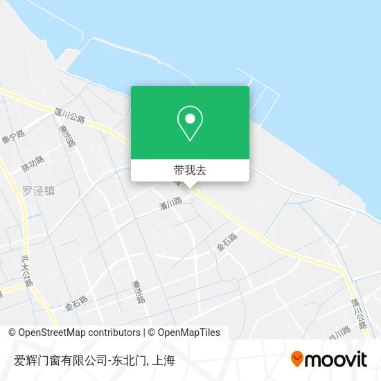 爱辉门窗有限公司-东北门地图