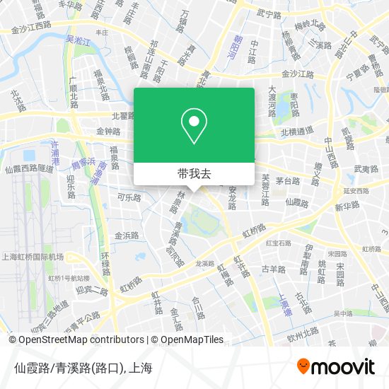 仙霞路/青溪路(路口)地图
