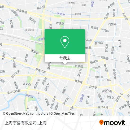 上海宇哲有限公司地图