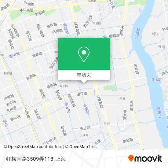 虹梅南路3509弄118地图