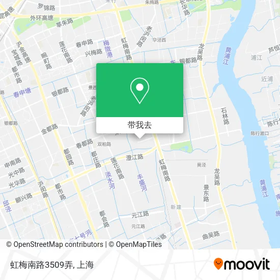 虹梅南路3509弄地图