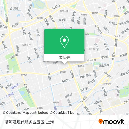 漕河泾现代服务业园区地图