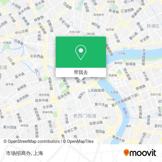 市场招商办地图