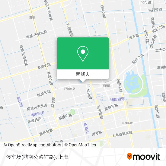 停车场(航南公路辅路)地图