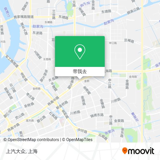 上汽大众地图