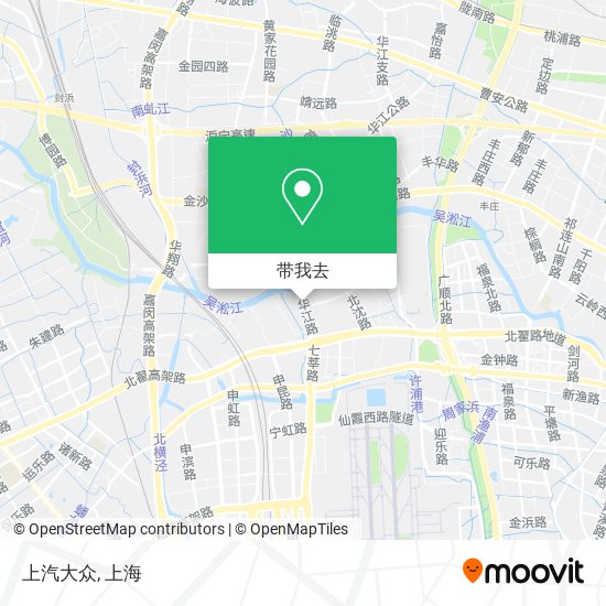 上汽大众地图