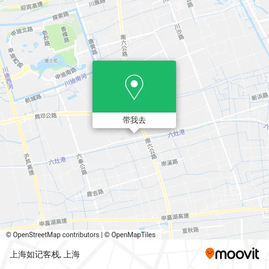 上海如记客栈地图