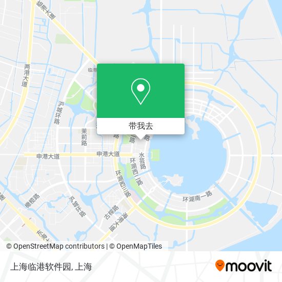 上海临港软件园地图