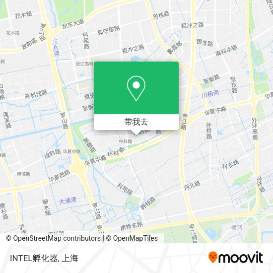 INTEL孵化器地图