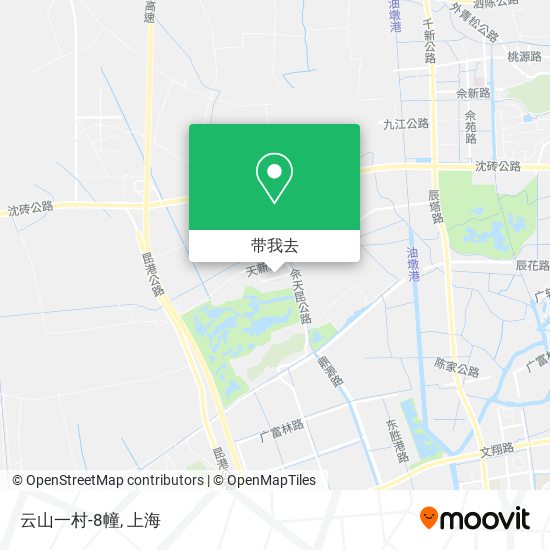 云山一村-8幢地图