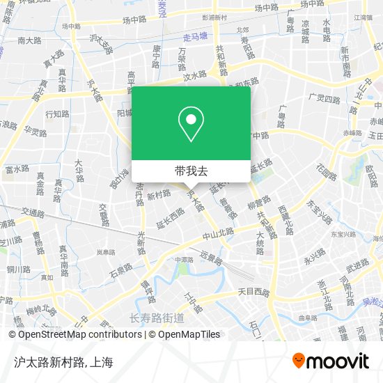 沪太路新村路地图