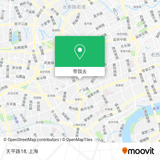 天平路18地图