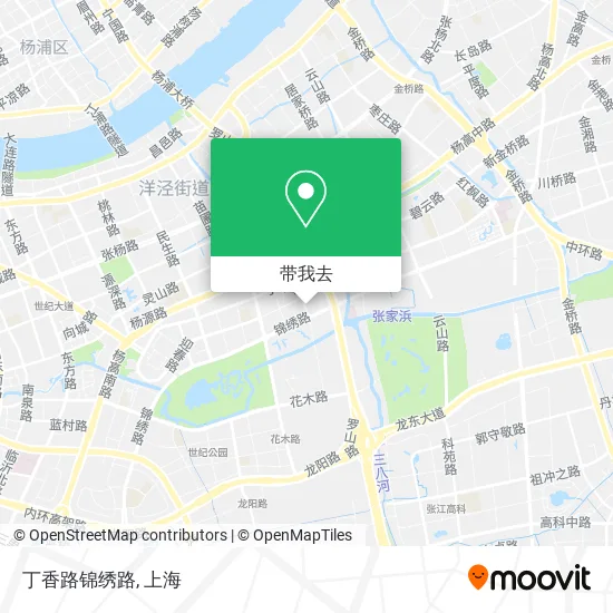 丁香路锦绣路地图
