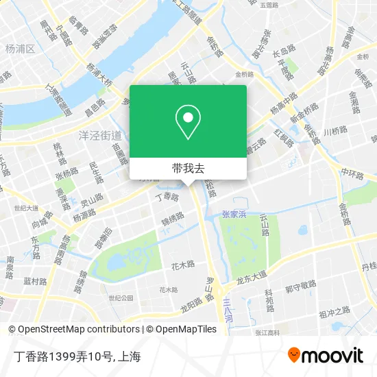 丁香路1399弄10号地图