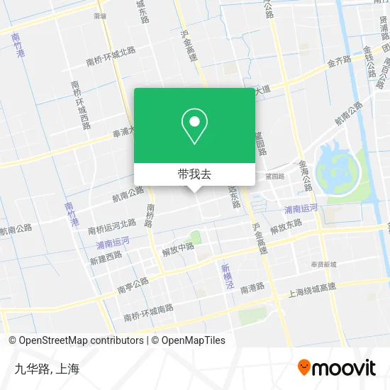 九华路地图