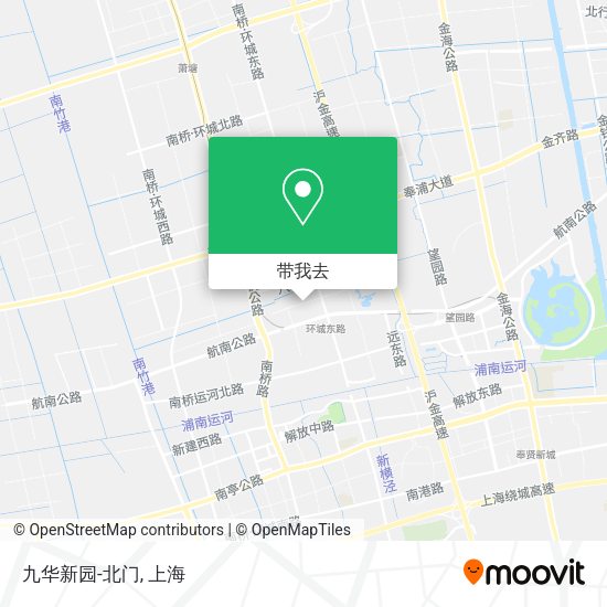 九华新园-北门地图