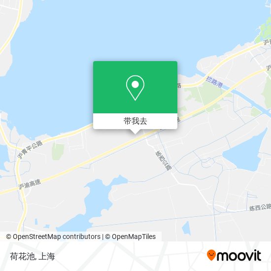 荷花池地图