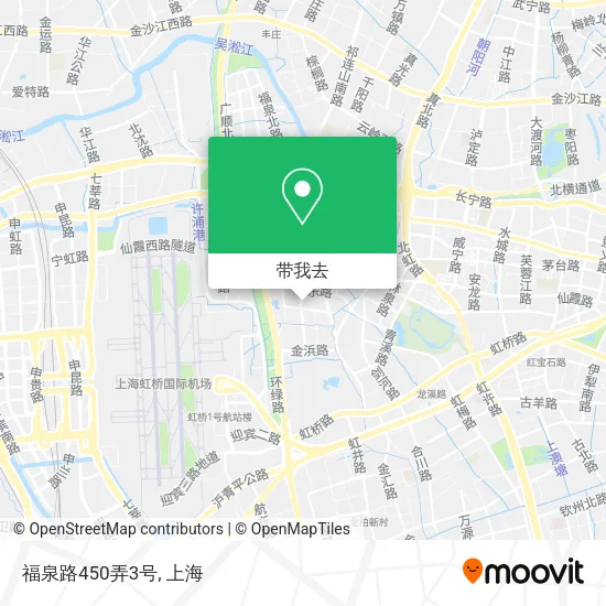 福泉路450弄3号地图
