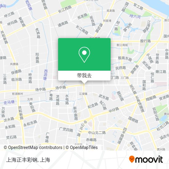 上海正丰彩钢地图