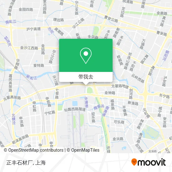 正丰石材厂地图