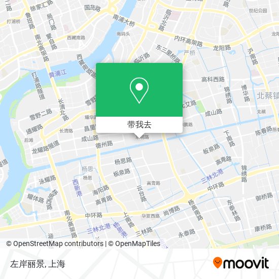 左岸丽景地图
