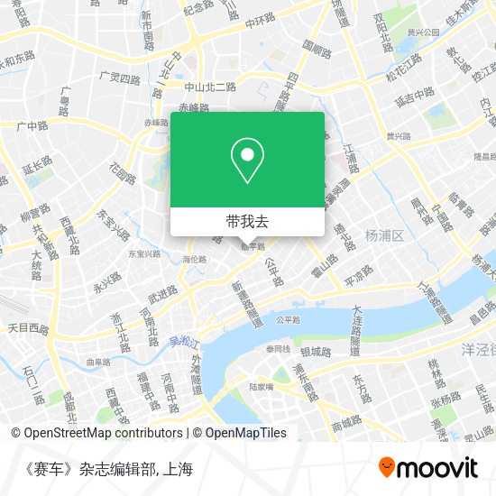 《赛车》杂志编辑部地图