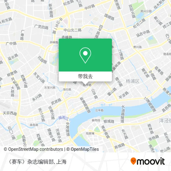 《赛车》杂志编辑部地图