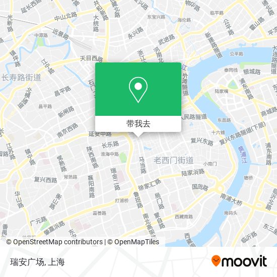 瑞安广场地图