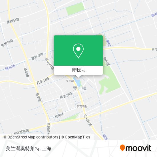 美兰湖奥特莱特地图