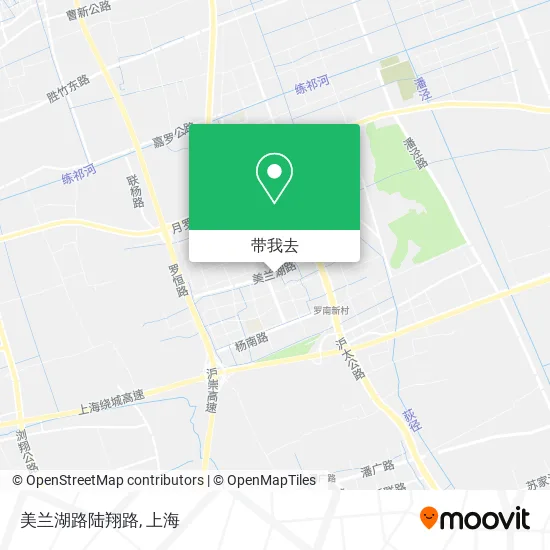 美兰湖路陆翔路地图