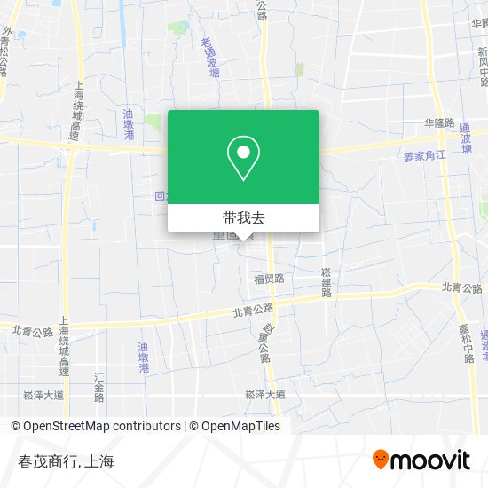 春茂商行地图