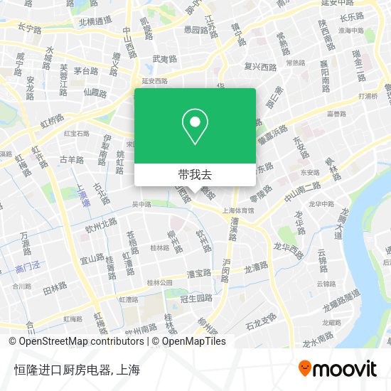 恒隆进口厨房电器地图
