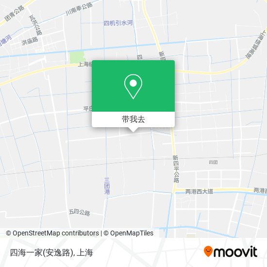 四海一家(安逸路)地图