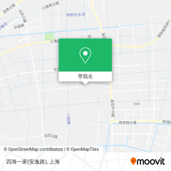 四海一家(安逸路)地图