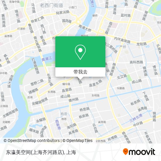 东瀛美空间(上海齐河路店)地图