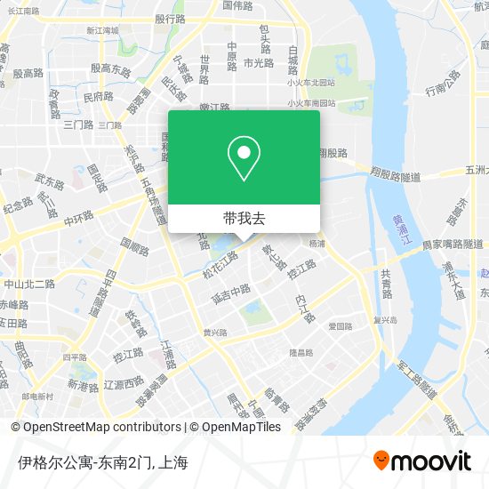 伊格尔公寓-东南2门地图