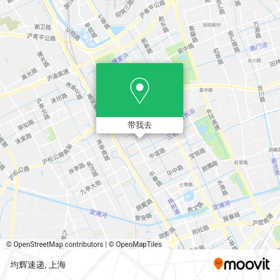 均辉速递地图