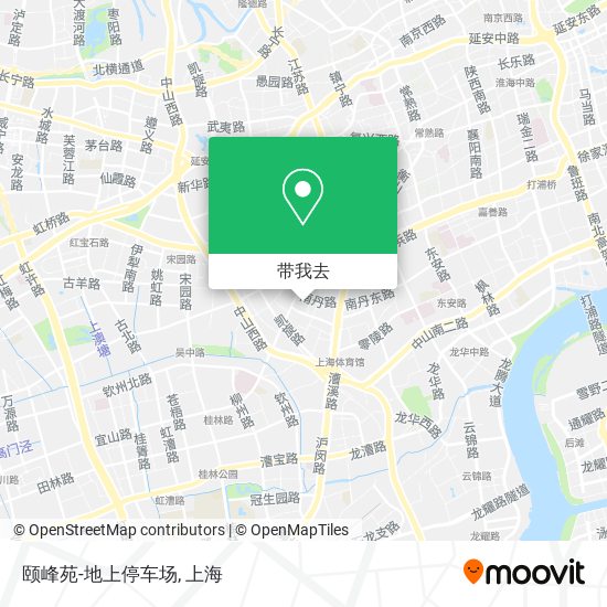 颐峰苑-地上停车场地图