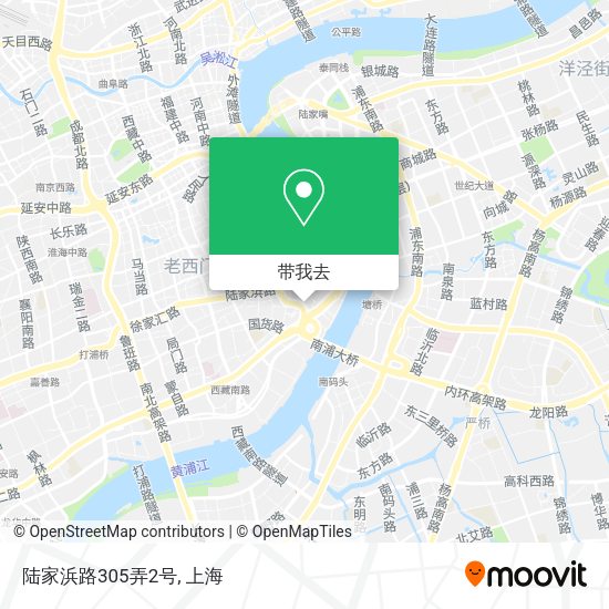 陆家浜路305弄2号地图